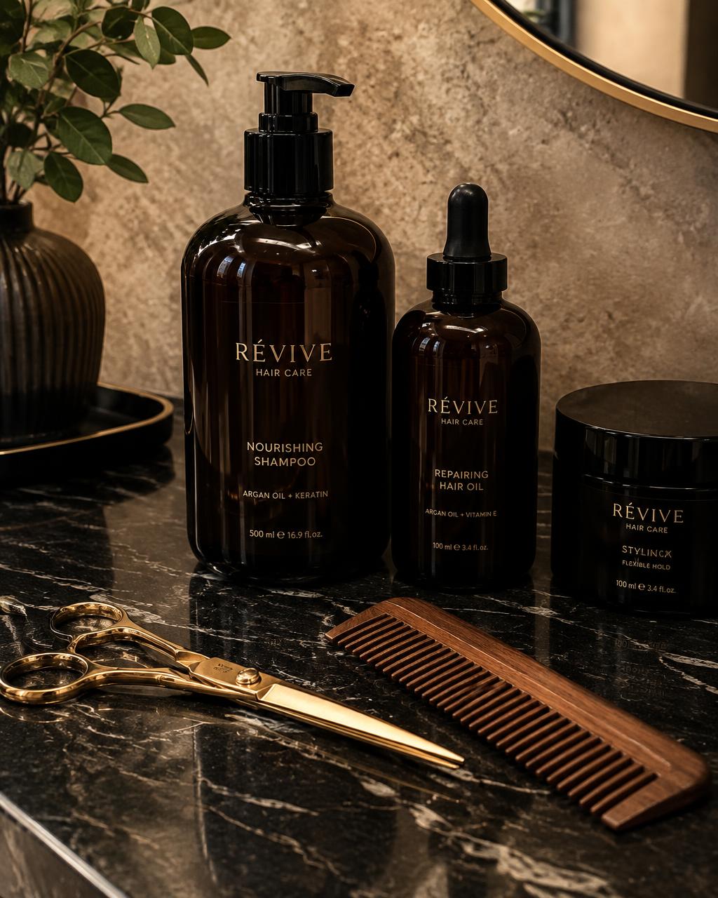 Imagem ilustrativa de produtos e ferramentas de beleza